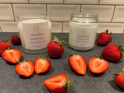 Image of Strawberry Guava candle by Luxurious Scentsations of Alabama